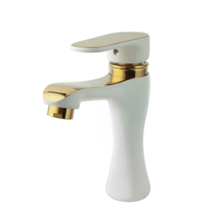 شیر روشویی گلسا مدل آناهید صدف طلایی