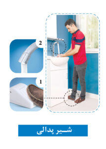 شیر پدالی بلندا مدل HDP2