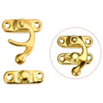 قفل کلونی 2سانت طلایی خارجی