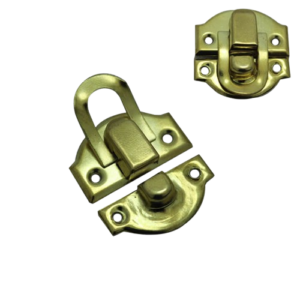 قفل ناخنی ساده طلایی