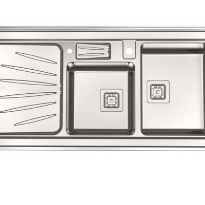 سینک فانتزی 2 لگن854روکار استیل البرز