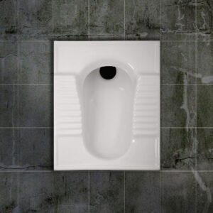 توالت زمینی نیلوفر 18 ریم باز گلسار